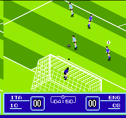 Eric Cantona's Football Challenge: Goal 2 screenshot 3 for NES